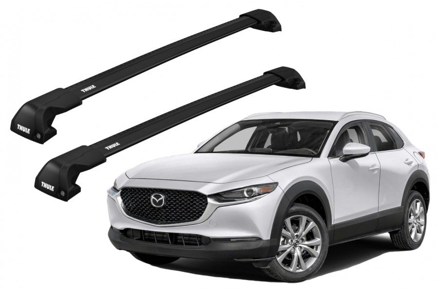 Barras THULE EDGE Flush para autos MAZDA CX-30 desde 2020 negro