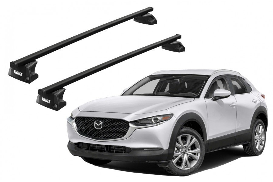 Barras THULE EVO SquareBar para autos MAZDA CX-30 desde 2020