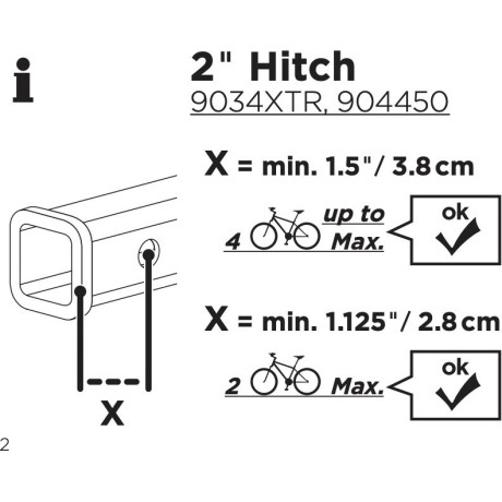 Portabici Thule T2 Pro XTR + Extensión Black 4B