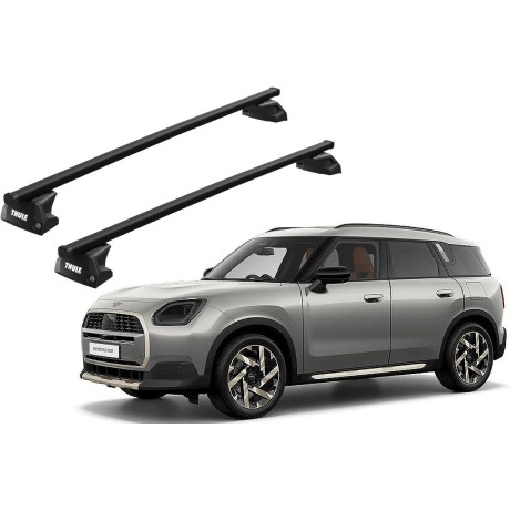 Barras THULE EVO SquareBar para autos MINI Countryman (R60) 2010 a 2016