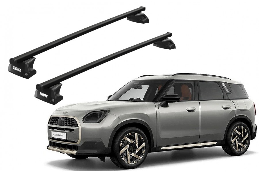 Barras THULE EVO SquareBar para autos MINI Countryman (R60) 2010 a 2016