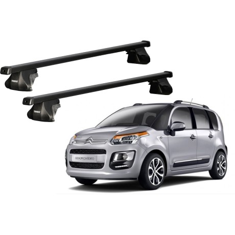 Barras THULE SmartRack para autos CITROEN C3 Picasso desde 2009-2016