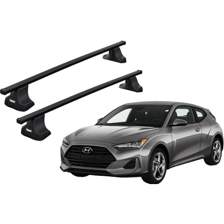 Barras THULE SquareBar para autos HYUNDAI Veloster desde 2011 - 2022