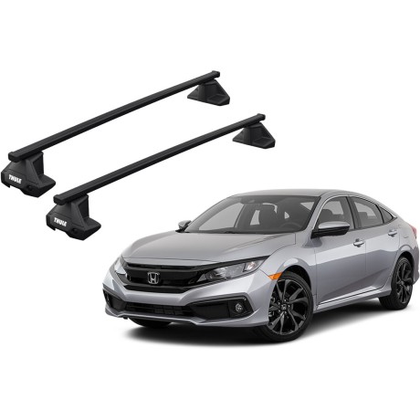 Barras THULE EVO SquareBar para autos HONDA Civic desde 2016