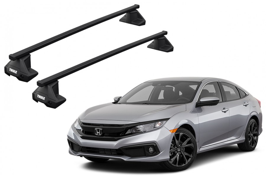 Barras THULE EVO SquareBar para autos HONDA Civic desde 2016