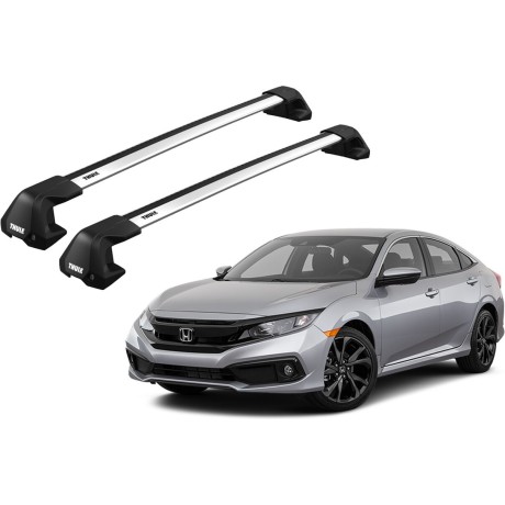 Barras THULE EDGE Flush para autos HONDA Civic desde 2016
