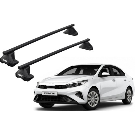 Barras THULE EVO SquareBar para autos KIA Cerato desde 2019 - 2024