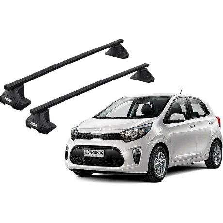 Barras THULE EVO SquareBar para autos KIA Morning desde 2017
