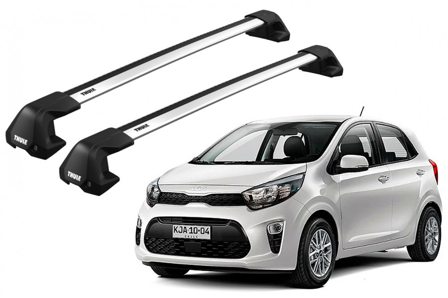Barras THULE EDGE Flush para autos KIA Morning desde 2017