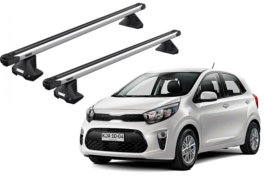 Barras Thule KIA Morning 17- TN / SlideBar EVO