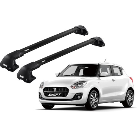 Barras THULE EDGE Flush para autos SUZUKI Swift desde 2018- negro