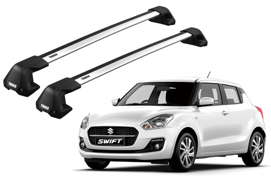 Barras THULE EDGE Flush para autos SUZUKI Swift desde 2018-