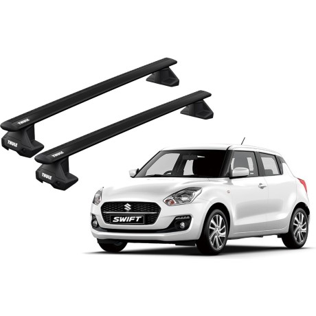 Barras THULE EVO WingBar para autos SUZUKI Swift desde 2018- negro
