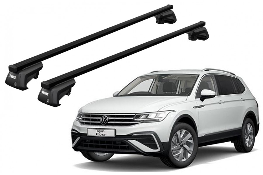 Barras THULE SmartRack XT para autos VOLKSWAGEN Tiguan Allspace desde 2017-2021