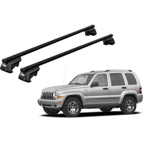 Barras THULE SmartRack XT para autos JEEP Cherokee 2002 a 2007
