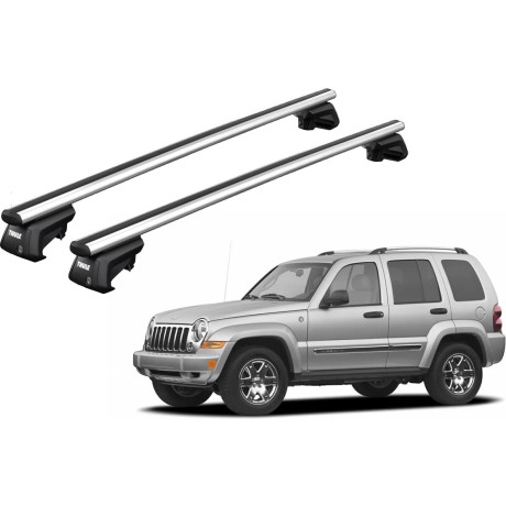 Barras THULE SmartRack XT AluBar para autos JEEP Cherokee 2002 a 2007