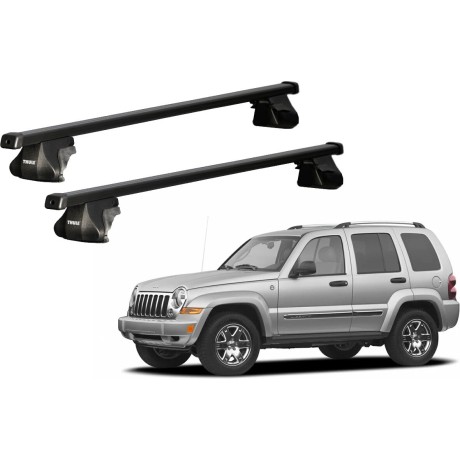 Barras THULE SmartRack para autos JEEP Cherokee 2002 a 2007