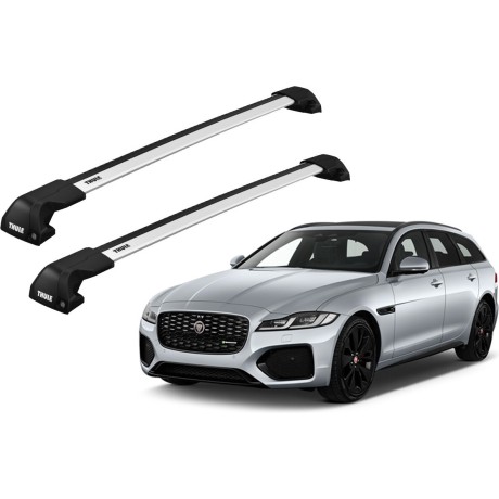 Barras THULE EDGE Flush para autos JAGUAR XF Sportbreak desde 2018