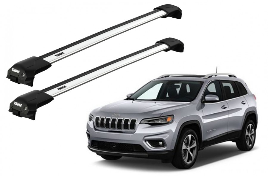 Barras THULE EDGE Flush para autos JEEP Cherokee 2014 a 2020
