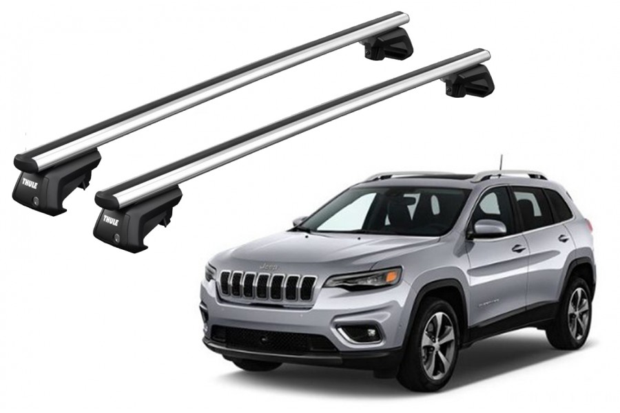 Barras THULE SmartRack XT AluBar para autos JEEP Cherokee 2014 a 2020