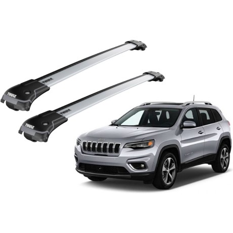 Barras THULE EDGE para autos JEEP Cherokee desde 2014 al 2020