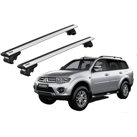 Barras THULE EVO WingBar para autos MITSUBISHI Montero Sport 2006 a 2008