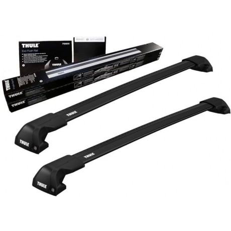 Barras THULE EDGE Flush para autos BYD Dolphin desde 2021 negro