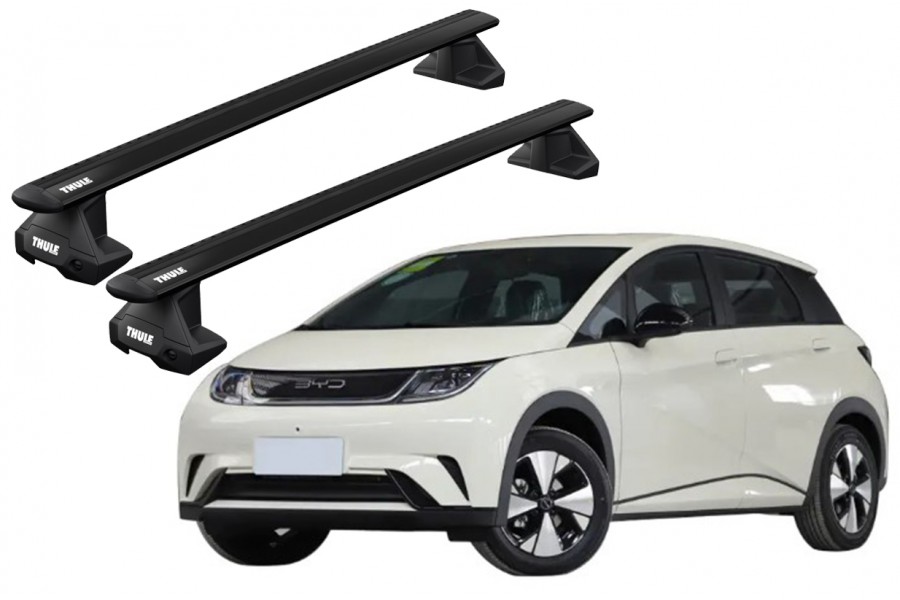 Barras THULE EVO WingBar para autos BYD Dolphin desde 2021 negro