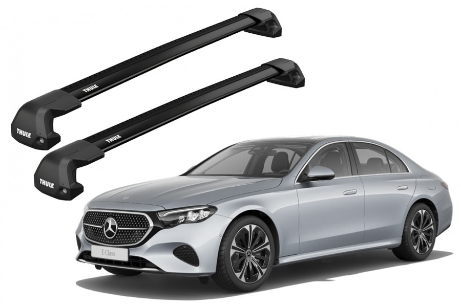 Barras Thule MERCEDES BENZ E-Class 24- PF / EDGE Flush BLACK