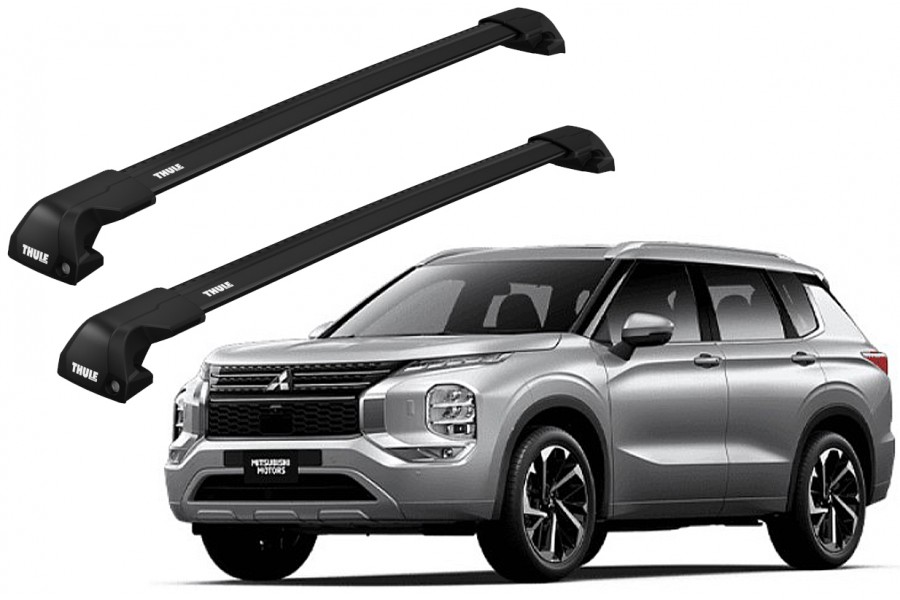 Barras Thule MITSUBISHI Outlander 22- RA / EDGE FLASH BLACK