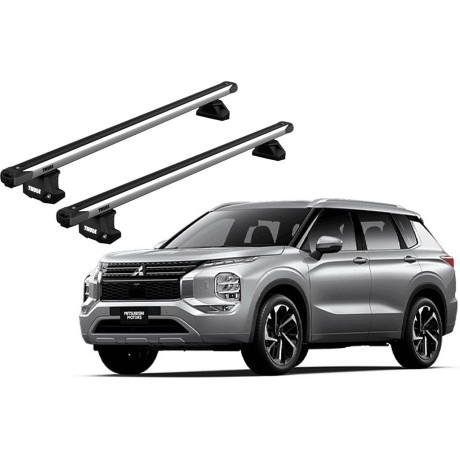 Barras Thule MITSUBISHI Outlander 22- RA / SlideBar EVO