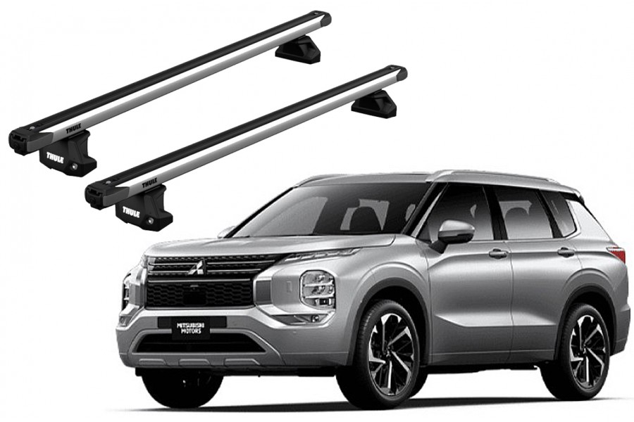 Barras Thule MITSUBISHI Outlander 22- RA / SlideBar EVO