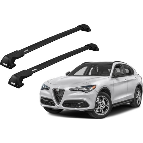 Barras Thule ALFA ROMEO Stelvio 17- RA / EDGE Flush BK