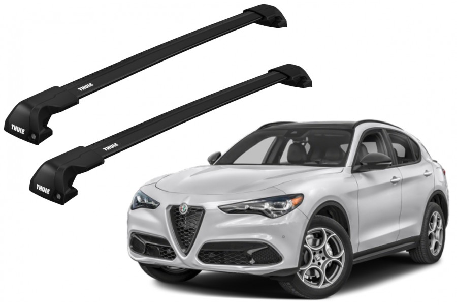 Barras Thule ALFA ROMEO Stelvio 17- RA / EDGE Flush BK
