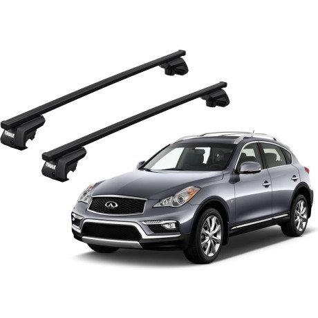 Barras THULE EVO SquareBar para autos INFINITI QX50 desde 2014 - 2021