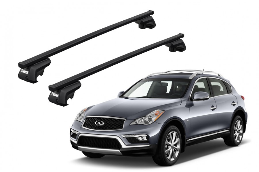Barras THULE EVO SquareBar para autos INFINITI QX50 desde 2014 - 2021