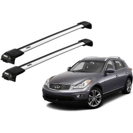 Barras THULE EDGE Flush para autos INFINITI EX37 desde 2008 - 2013