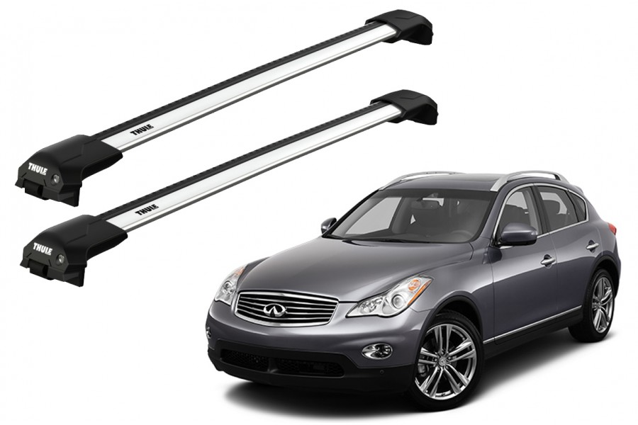 Barras THULE EDGE Flush para autos INFINITI EX37 desde 2008 - 2013