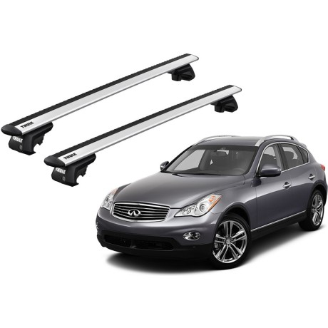 Barras THULE EVO WingBar para autos INFINITI EX37 desde 2008 - 2013