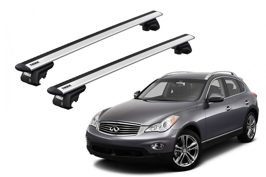 Barras THULE EVO WingBar para autos INFINITI EX37 desde 2008 - 2013