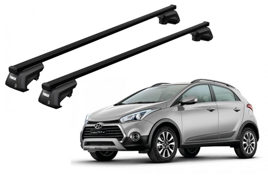 Barras THULE SmartRack XT para autos HYUNDAI HB20 desde 2012 - 2018