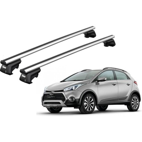 Barras THULE SmartRack XT AluBar para autos HYUNDAI HB20 desde 2012 - 2018