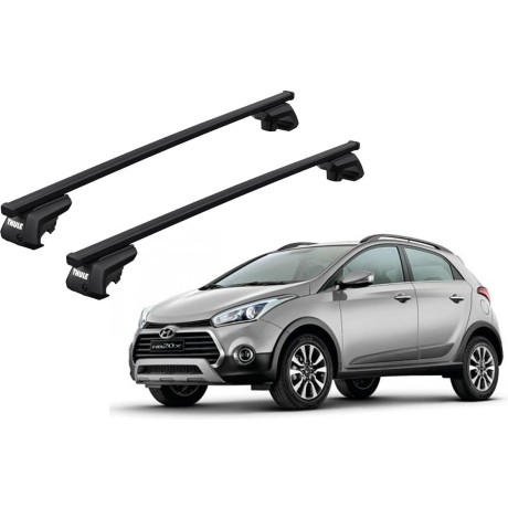 Barras THULE EVO SquareBar para autos HYUNDAI HB20 desde 2012 - 2018