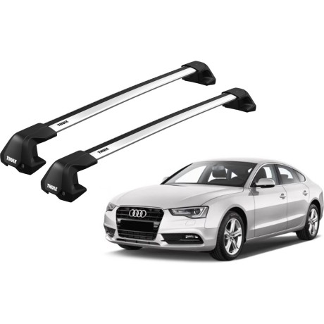 Barras THULE EDGE Flush para autos AUDI A5 Sportback 2009 a 2016