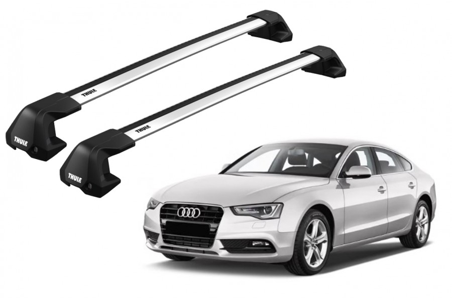 Barras THULE EDGE Flush para autos AUDI A5 Sportback 2009 a 2016
