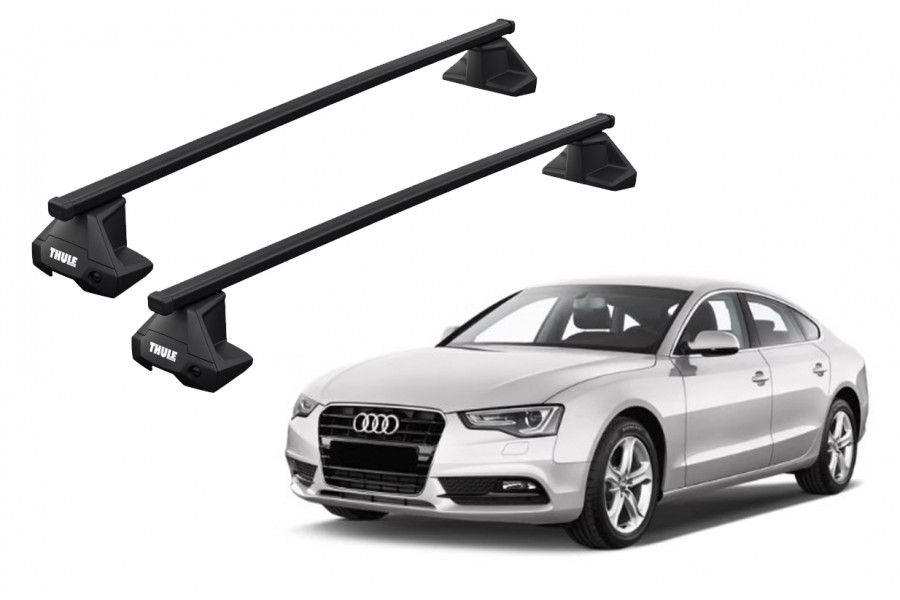 Barras THULE EVO SquareBar para autos AUDI A5 Sportback 2009 a 2016