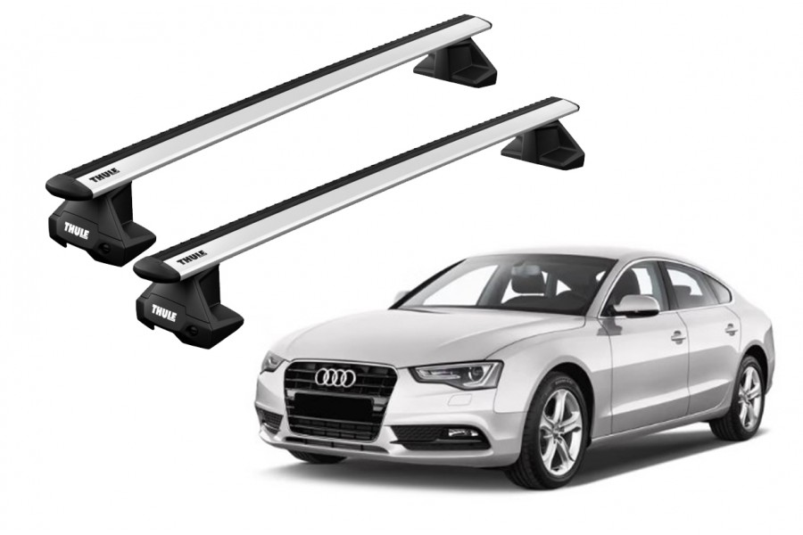 Barras THULE EVO WingBar para autos AUDI A5 Sportback 2009 a 2016