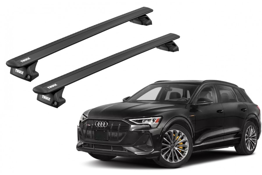 Barras THULE EVO WingBar para autos AUDI e-tron desde 2019 negro