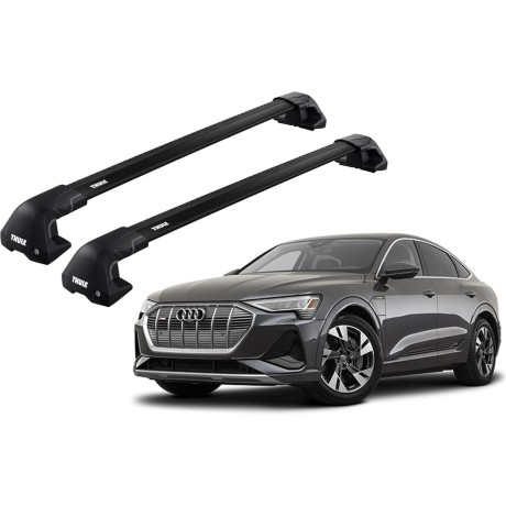 Barras THULE EDGE Flush para autos AUDI e-tron desde 2019 - 2023 negro