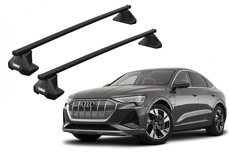 Barras THULE EVO SquareBar para autos AUDI e-tron desde 2019 - 2023